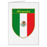 Alvarado Mexico Flag Shield cards
