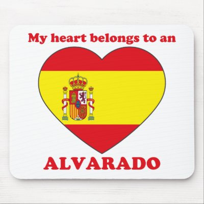 Alvarado Mouse Pad by ValentinesDayTshirts