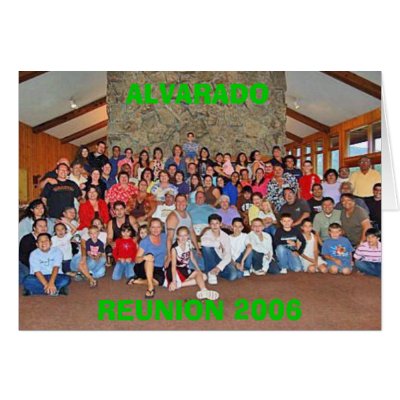 ALVARADO, REUNION 2006 GREETING CARDS by captphrank