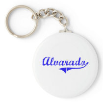 Alvarado Surname Classic Style Key Chains