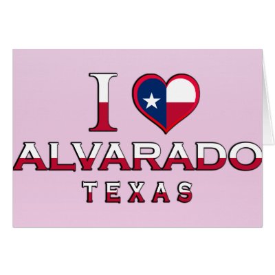Alvarado, Texas Greeting Card by cityshirtsUSA