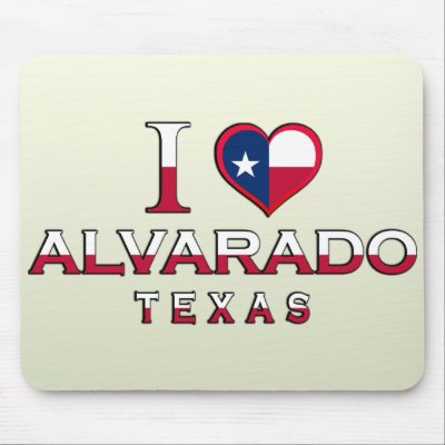 Alvarado, Texas Mousepads by cityshirtsUSA