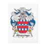 Alvarenga Family Crest Post Cards