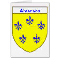 Alverado Coat of Arms/Family Crest cards