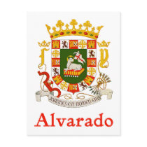 Alverado Shield of Puerto Rico Post Card