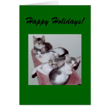 Alvin and the gang Holiday card