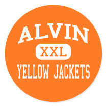 Alvin - Yellow Jackets - High School - Alvin Texas stickers