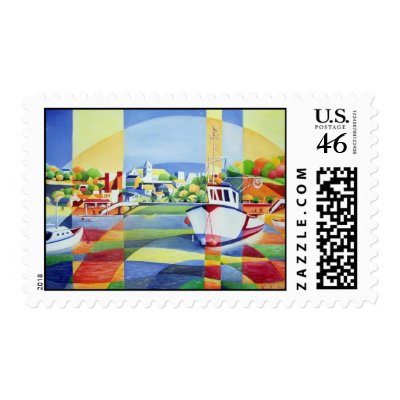 Alvor Harbor Postage by hlagrand