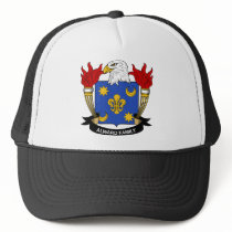 Alward Family Crest hats