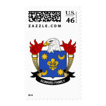 Alward Family Crest stamps