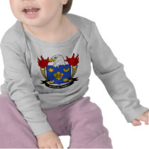 Alward Family Crest t-shirts