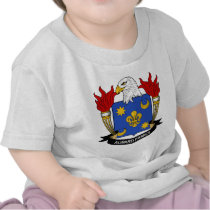 Alward Family Crest t-shirts