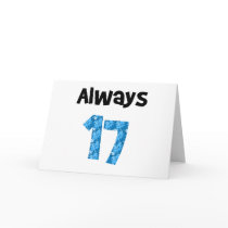 Always 17 cards