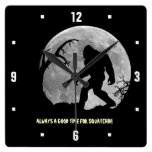 Always a good time for Squatchin! Wallclocks