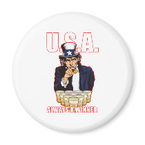 "Always a Winner" Magnets