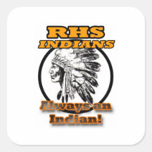 Always an Indian! Stickers