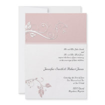 Always and Forever Sweet Pink invitations by goingtogetmarried Always and Forever Sweet Pink invitations