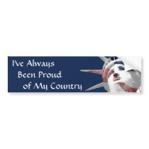 Always Been Proud of Country bumper stickers by OBumper Always Been Proud of Country bumper stickers