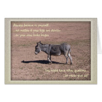 Always believe in yourself greeting cards