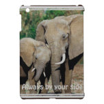 Always By Your Side Elephants iPad Mini Cover