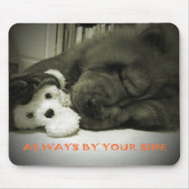 Always By Your Side mousepads by Heartworks Always By Your Side mousepads