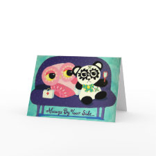 Always By Your Side Valentine's Day Card card