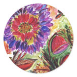 Always Cheerful Flower stickers