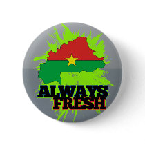 Always Fresh Burkina Faso Pin