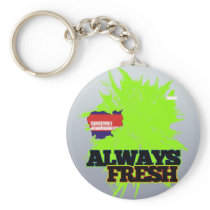 Always Fresh Cambodia Keychain