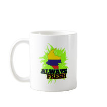 Always Fresh Colombia Mug