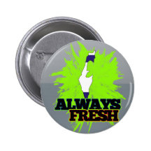 Always Fresh Israel Pin