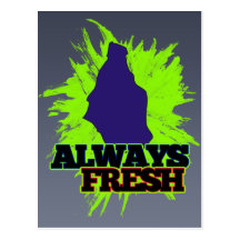 Always Fresh Montserrat Postcards