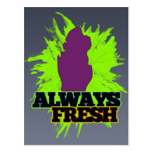 Always Fresh Qatar Postcard