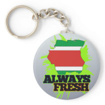 Always Fresh Suriname Keychain