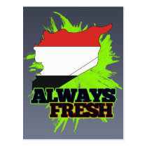 Always Fresh Syria Post Card