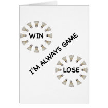 Always Game For Badminton