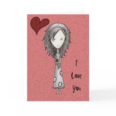 'Always' (Girl) Card by Articyn