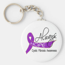 Always Hope Cystic Fibrosis Key Chains