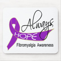 Always Hope Fibromyalgia Mousepads