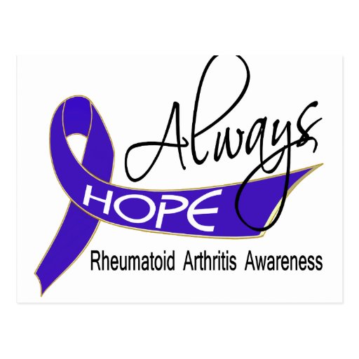 Always Hope Rheumatoid Arthritis Post Card