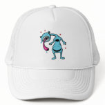 always in good company monster blue hat