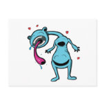 always in good company monster blue post cards