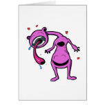 always in good company monster pink greeting cards