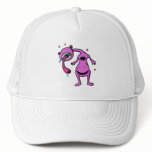 always in good company monster pink trucker hats