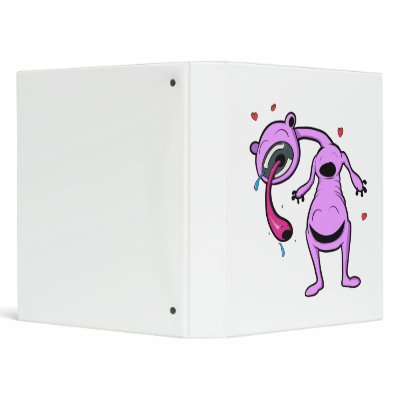always in good company monster purple vinyl binders by monster_madhouse