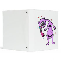 always in good company monster purple vinyl binders