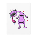 always in good company monster purple post cards