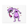 always in good company monster purple postcards