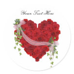 Always in My Heart Round Sticker