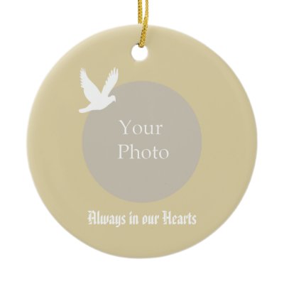 Always in our Hearts Memorial Christmas Ornament